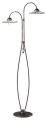 Lampa podłogowa klasyczna z plisowanym kloszem Ferroluce C200-2 L’aquila Classic