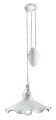 Lampa wisząca ceramiczna Ferroluce C031 Belluno Classic