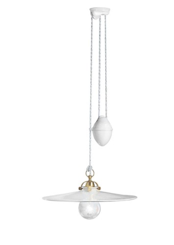 Lampa wisząca ceramiczna klasyczna Ferroluce C101 Asti Classic