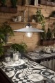 Lampa wisząca ceramiczna klasyczna Ferroluce C102 Asti Classic