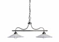 Lampa wisząca ceramiczna podwójna Ferroluce C158 Asti Classic