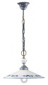 Lampa wisząca ceramiczna podwójna Ferroluce C161 Asti Classic