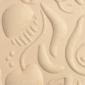 Tapeta tekstylna 3D z owocami Elitis RM1088 02 Mosaïque du verger Le Jardin d'Aloes