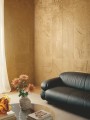 Tapeta tekstylna 3D z motywem tynkowym Elitis RM1092 11 Palimpseste Le Jardin d'Aloes