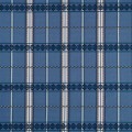 Tkanina w kratę bawełniana Morris & Co. X The Huntington Hanover Check 237696 The Unfinished Works Stripes