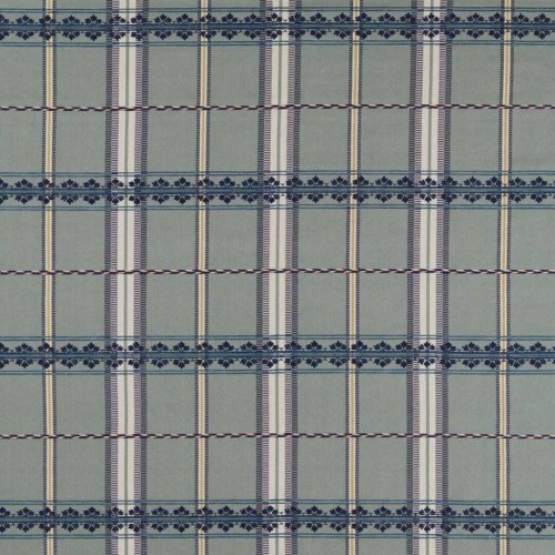 Tkanina w kratę bawełniana Morris & Co. X The Huntington Hanover Check 237698 The Unfinished Works Stripes