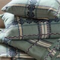 Tkanina w kratę bawełniana Morris & Co. X The Huntington Hanover Check 237698 The Unfinished Works Stripes