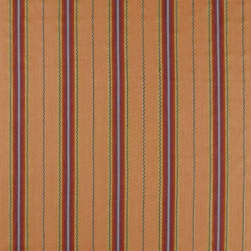 Tkanina w pasy z juty i bawełny Morris & Co. X The Huntington Lechlade Stripe 237687 The Unfinished Works Stripes
