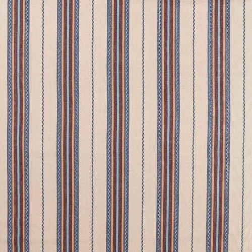 Tkanina w pasy z juty i bawełny Morris & Co. X The Huntington Lechlade Stripe 237688 The Unfinished Works Stripes
