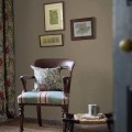 Tkanina w pasy lniano-bawełniana Morris & Co. X The Huntington Pimlico Stripe 237690 The Unfinished Works Stripes