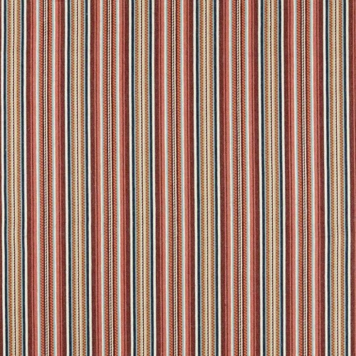 Tkanina z juty i bawełny w paski Morris & Co. X The Huntington Woodford Stripe 237694 The Unfinished Works Stripes