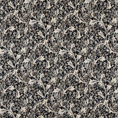 Tkanina w liście i kwiaty Morris & Co. X The Huntington Clover & Vine Weave 237679 The Unfinished Works Handcrafted