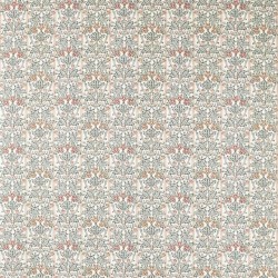 Tkanina w liście dębu i kwiaty Morris & Co. X The Huntington Oak & Blossom 227386 The Unfinished Works Handcrafted