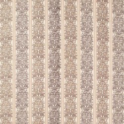 Tkanina w pasy z liśćmi dębu Morris & Co. X The Huntington Oak & Blossom Weave 237669 The Unfinished Works Handcrafted