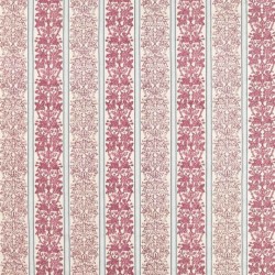 Tkanina w pasy z liśćmi dębu Morris & Co. X The Huntington Oak & Blossom Weave 237670 The Unfinished Works Handcrafted