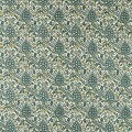 Tkanina haftowana w stylu orientalnym Morris & Co. X The Huntington Persian Tulip Embroidery 237680 The Unfinished Works Handcrafted