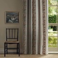 Tkanina w pasy z haftem kwiatowym Morris & Co. X The Huntington Bluebell & Peony Embroidery 237660 The Unfinished Works Fabrics