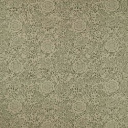 Tkanina w liście i kwiaty rumianku Morris & Co. X The Huntington Chamomile 227388 The Unfinished Works Fabrics