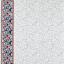 Tkanina w kwiatowy haft Morris & Co. X The Huntington Chamomile Embroidery 237657 The Unfinished Works Fabrics