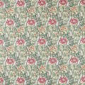 Tkanina w kwiatowy wzór z liśćmi i pnączami Morris & Co. X The Huntington Cornflower 227356 The Unfinished Works Fabrics
