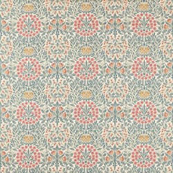 Tkanina w motyw roślinny Morris & Co. X The Huntington Daisy & Oak 227371 The Unfinished Works Fabrics