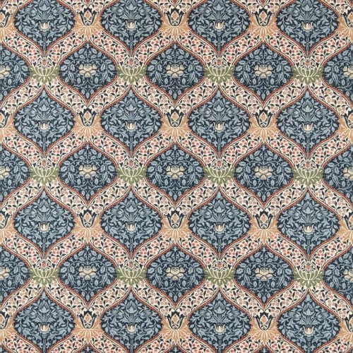 Tkanina w ornament roślinny Morris & Co. X The Huntington Norbury 227358 The Unfinished Works Fabrics