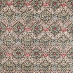 Tkanina tapicerska w ornament roślinny Morris & Co. X The Huntington Norbury Weave 237654 The Unfinished Works Fabrics