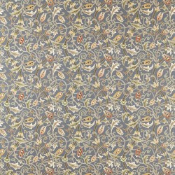 Tkanina w ornament florystyczny Morris & Co. X The Huntington Scrolling Tulip 227360 The Unfinished Works Fabrics