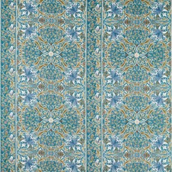 Tkanina we wzory roślinne Morris & Co. X The Huntington Walthamstow 227365 The Unfinished Works Fabrics