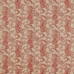 Tkanina lniana w kwiatowe pnącza Morris & Co. X The Huntington Wild Tulip & Vine 227377 The Unfinished Works Fabrics