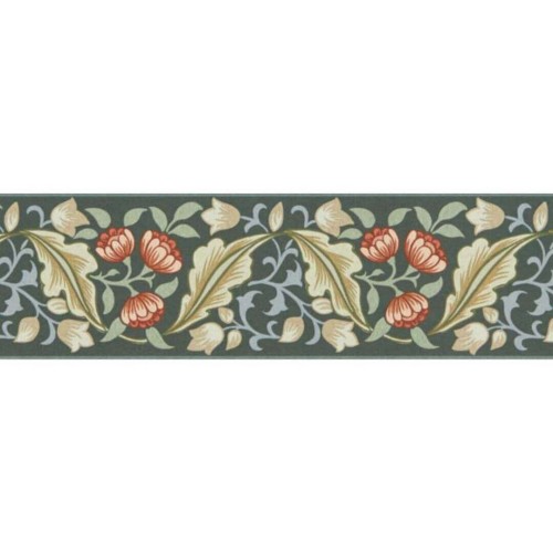 Border z motywem kwiatowym Morris & Co. x The Huntington Bluebell & Peony Border z motywem kwiatowym 217609 The Unfinished Works