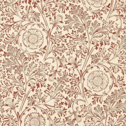 Tapeta kwiaty i liście rumianku Morris & Co. x The Huntington Chamomile 217587 The Unfinished Works