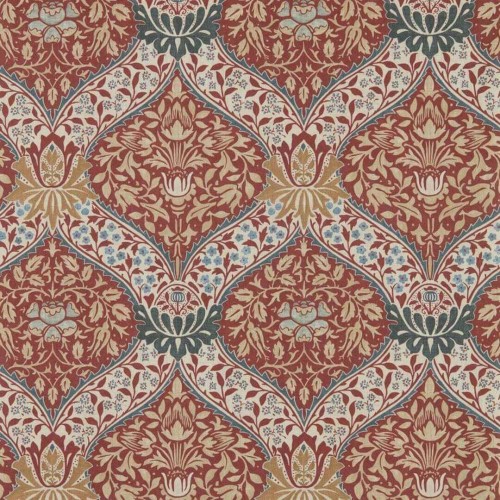 Tapeta z ornamentem roślinnym Morris & Co. x The Huntington Norbury 217594 The Unfinished Works