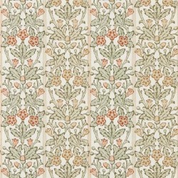 Tapeta roślinna z żołędziami i kwiatami Morris & Co. x The Huntington Oak & Blossom 217589 The Unfinished Works