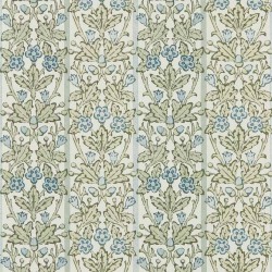 Tapeta roślinna z żołędziami i kwiatami Morris & Co. x The Huntington Oak & Blossom 217590 The Unfinished Works