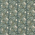 Tapeta w roślinne pnącza i paski Morris & Co. x The Huntington Peony Trellis 217571 The Unfinished Works