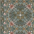 Tapeta w stylu angielskim z motywem kwiatowym Morris & Co. x The Huntington Walthamstow 217600 The Unfinished Works