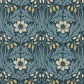 Tapeta roślinna z dzwonkami i zawilcami Morris & Co. x The Huntington Woodbell & Anemone 217574 The Unfinished Works