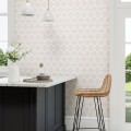 Tapeta elegancka kratownica Sanderson 216335 Empire Trellis Curios