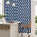 Tapeta elegancka kratownica Sanderson 216338 Empire Trellis Curios