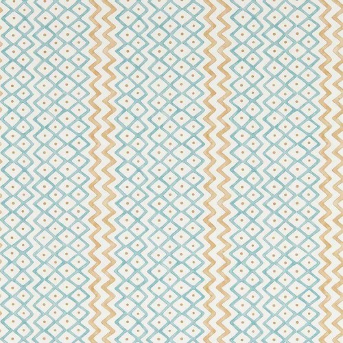 Tapeta geometryczna zygzaki Sanderson 217451 Khes Curios