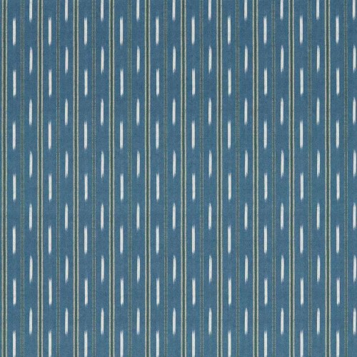 Tapeta w pasy ikat Sanderson 217459 Mudmi Curios