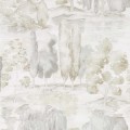 Tapeta z pejzażem drzew Sanderson 216280 Waterperry Curios