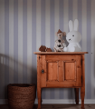 Mural pasy Bold Stripe Lavender Wallcolors