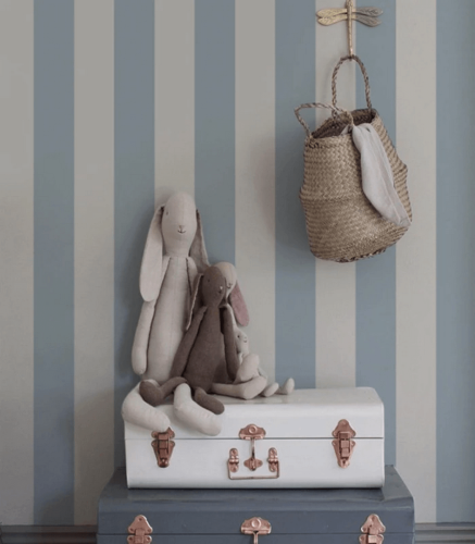 Mural pasy Bold Stripe Ocean Wallcolors