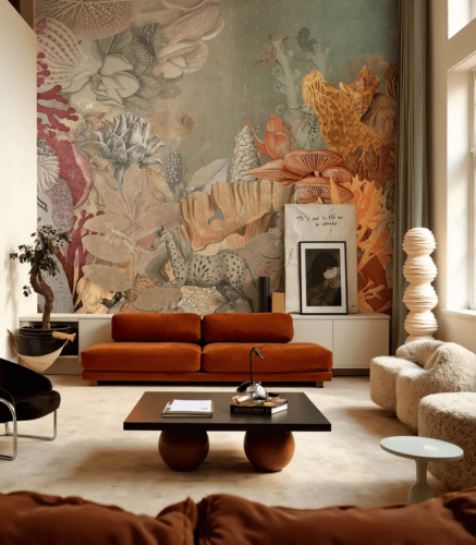 Mural fantazyjna rafa Coral Mirage Wallcolors