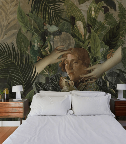 Mural natura i sztuka Green Man Wallcolors