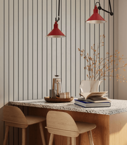Mural minimalistyczne pasy Minimal Stripe Wallcolors