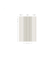 Mural minimalistyczne pasy Minimal Stripe Wallcolors