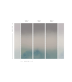 Mural cieniowany Ombre Fog Wallcolors